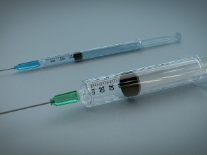 syringe - medical instrument - 2 types 3D 模型