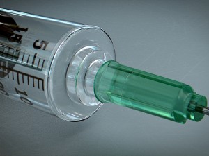 syringe - medical instrument - 2 types 3D 模型