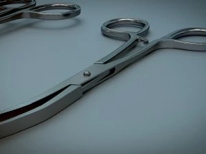 forceps tweezers - medical instruments 3D Model