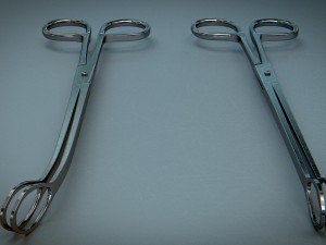 forceps tweezers - medical instruments Modelo 3D