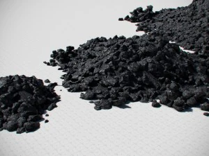 석탄 모델 팩 - 흑갈색 무연탄 3D 모델