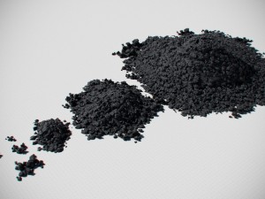 coal model pack - black brown anthracite Modelo 3D