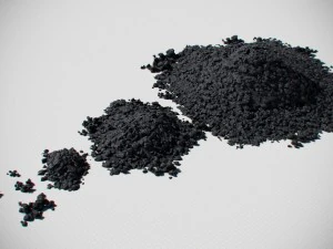coal model pack - black brown anthracite 3D Model