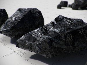 coal model pack - black brown anthracite Modelo 3D