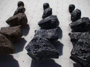 coal model pack - black brown anthracite 3D Model