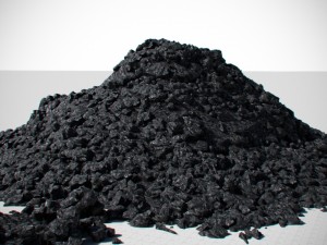 coal model pack - black brown anthracite Modelo 3D