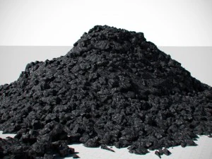 coal model pack - black brown anthracite 3D Model