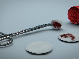 bandages gauze and swabs - medical kit 3D Модель