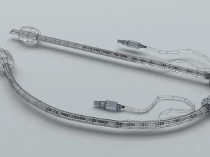 traceal tube - medical catheter 3D Model