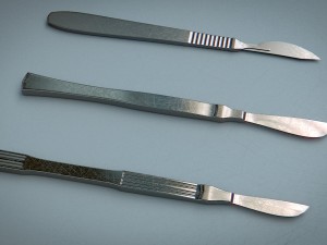 scalpel retractor - medical instruments Model 3D