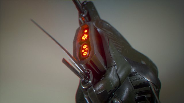 drone science fiction military - high res 3D 모델 .c4d .max .obj .3ds .fbx .stl .blend 