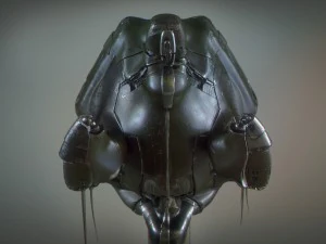 drone science fiction military - high res 3D Model