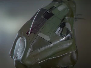 drone science fiction military - high res 3D Model