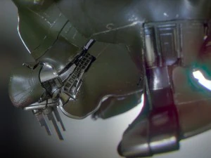 drone science fiction military - high res 3D Model