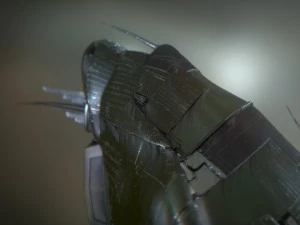 drone science fiction military - high res 3D Model