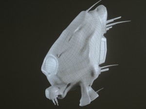 drone science fiction military - high res 3D 모델