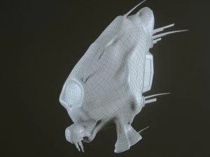 drone science fiction military - high res 3D Model