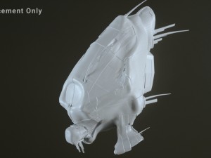 drone science fiction military - high res 3D 모델