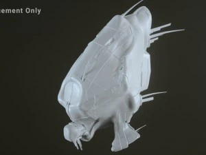 drone science fiction military - high res 3D Model