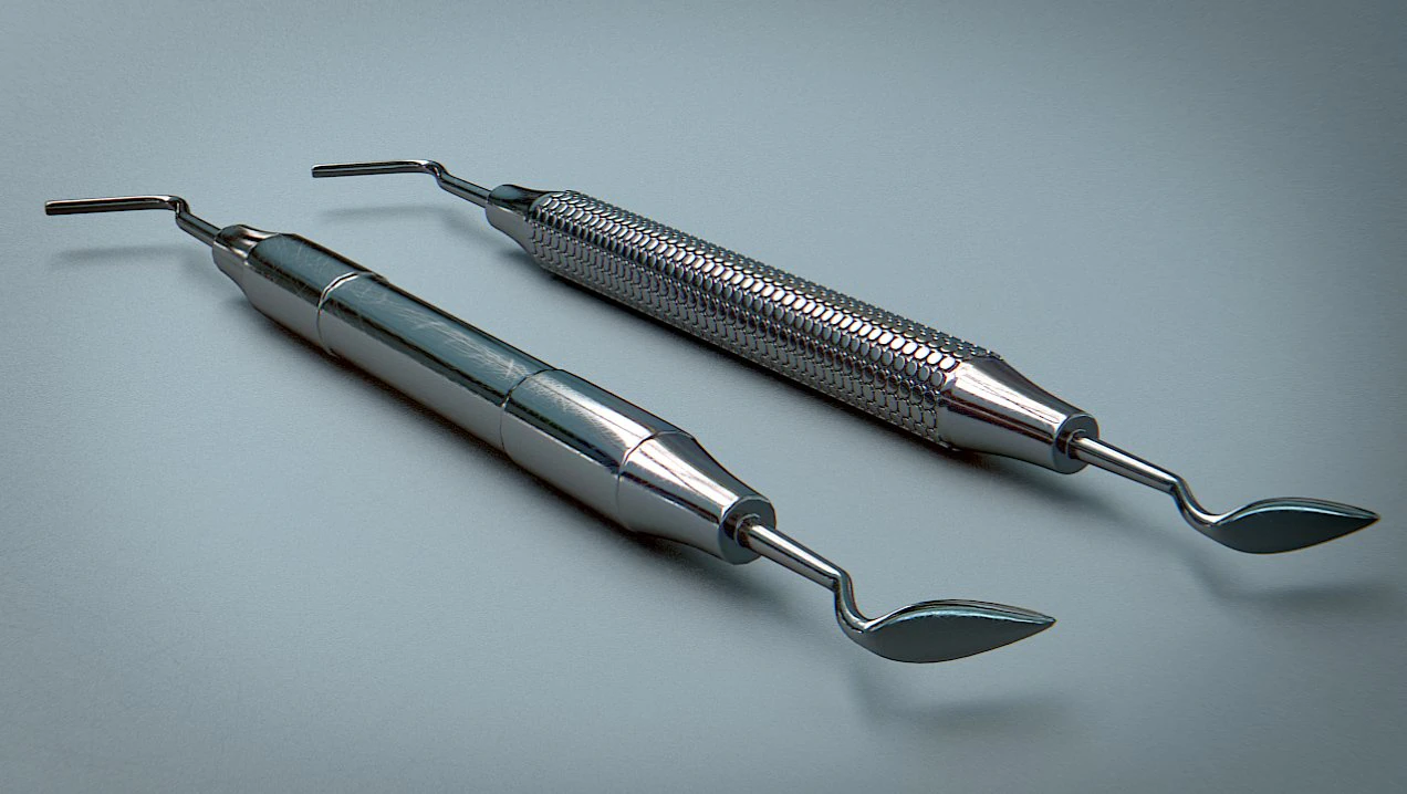 periotome - medical instrument 3D Model .c4d .max .obj .3ds .fbx .stl .blend 