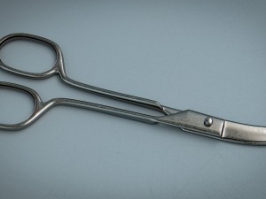 scissors steel 3D Model