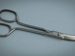 scissors steel 3D Model