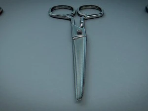 scissors steel 3D Model