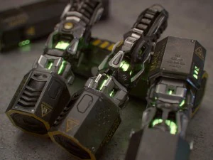 energy core and case 3D Model