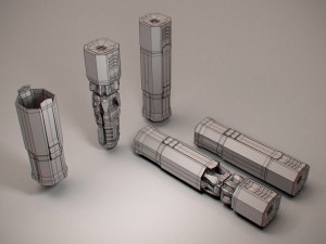 energy core and case 3D Модель