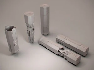 energy core and case 3D Model