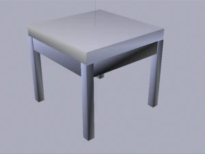 classic table set 3D Model