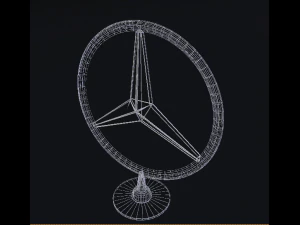 mercedes logo 3D Model