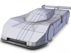mazda 787b - lowpoly 3Dモデル