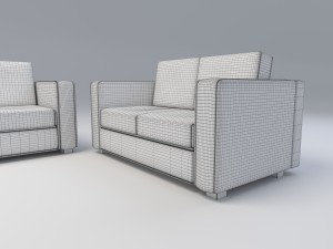 sofa modern 3D Модель