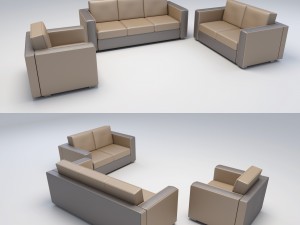 sofa modern Modello 3D