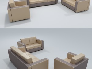 sofa modern 3D Модель