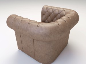 classic sofa armchair 3D Model
