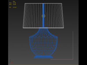 mid century modern table lamp 3Dモデル