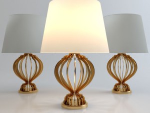 quillen table lamp 3D Models