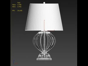 quillen table lamp 3D Model