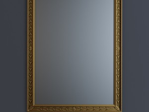 simple american wall mirror richard rothstein 2 Modèle 3D