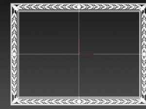 simple american wall mirror richard rothstein 2 Modèle 3D