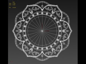 howard elliottcollection erica mirror 3D Model