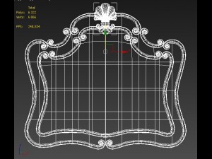 hadleigh mirror 3Dモデル