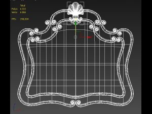 hadleigh mirror 3D Model