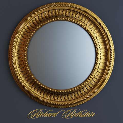 richard rothstein mirror 3D Модель .c4d .max .obj .3ds .fbx .stl .blend 