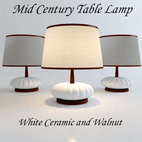 Mid century modern bedside lamp on sale