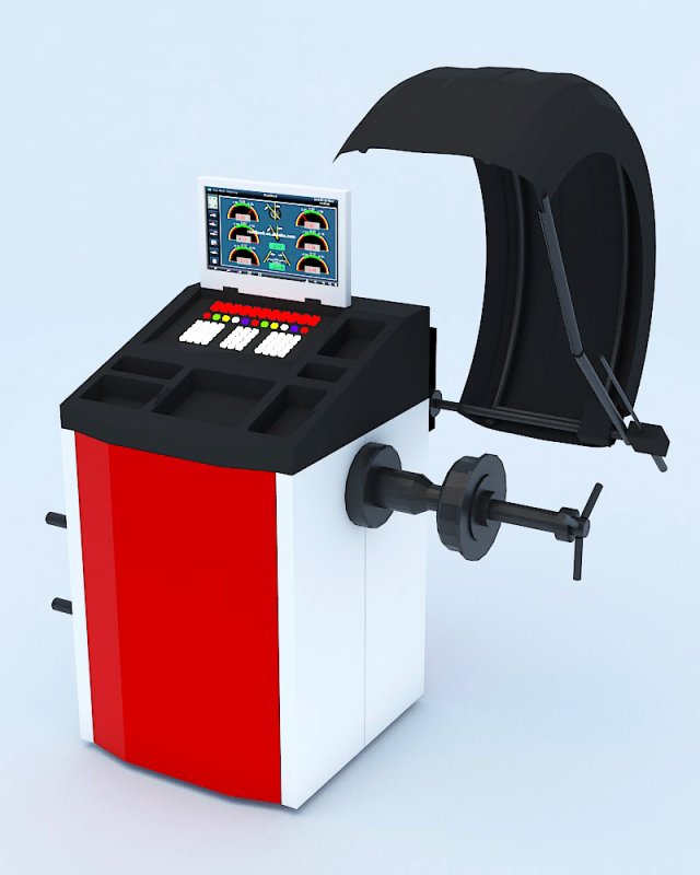 wheel center 3D Model .c4d .max .obj .3ds .fbx .stl .blend