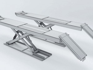 wheel alignment lifts Modello 3D