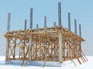 structure house Modello 3D